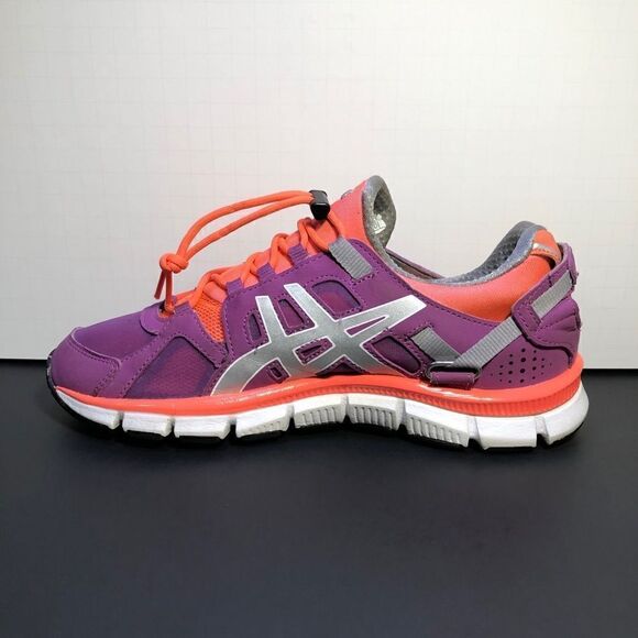Womens ASICS Gel Synthesis Purple Training Shoes / Size 7 - Picture 7 of 10